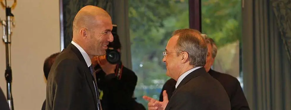 Zidane lo rechaza y Florentino Pérez le da la mala noticia
