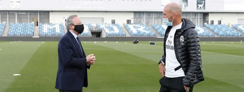 Florentino Pérez se la juega a Zidane: Este crack pasa a transferible