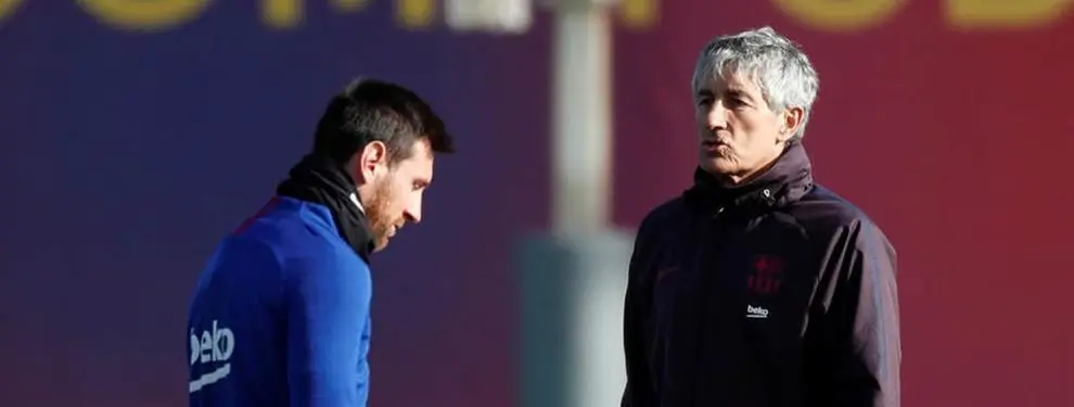 Leo Messi señala a Setién y escoge entrenador para el año que viene