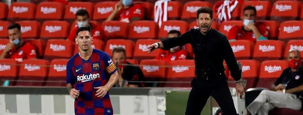 Simeone lo apalabra. Estaba en la agenda del Barça y llega gratis