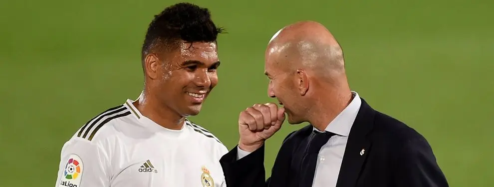 Zidane encuentra al sustituto de Casemiro a precio de risa