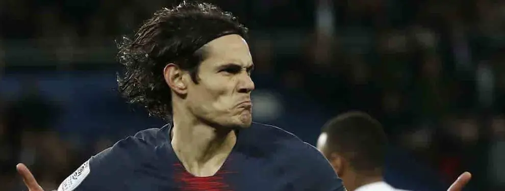 Edinson Cavani pasa del Real Madrid y llama a Luis Suárez para ir con él