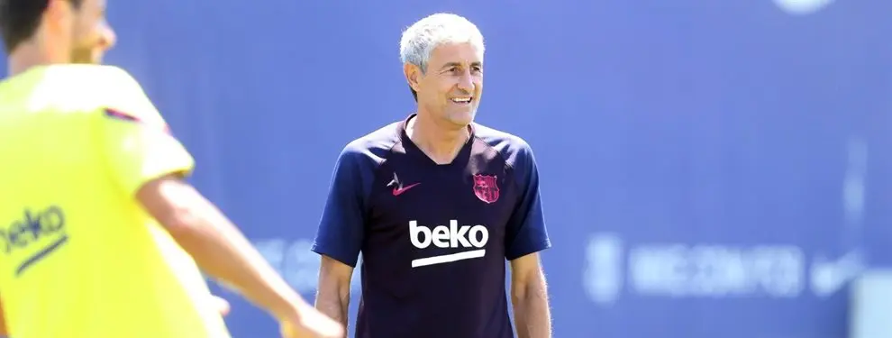 Setién no se olvida de él: el galáctico que sigue pidiendo al Barça