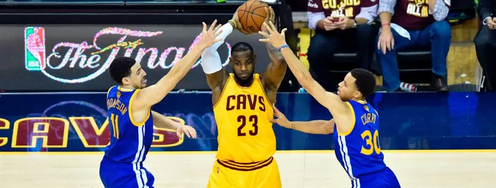 Stephen Curry tritura a LeBron al igual que hizo Chamberlain con Jordan