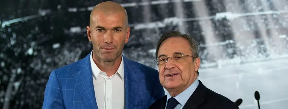 Zidane a Florentino: puedo lograr un delantero mejor que Messi