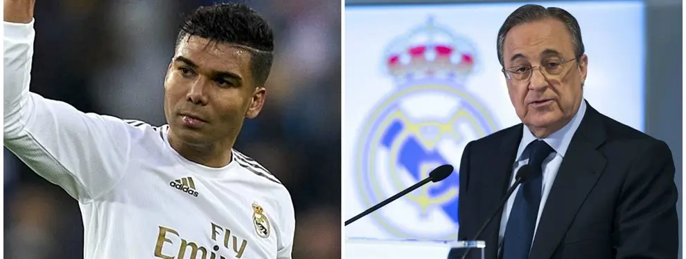 Florentino Pérez prepara 50 millones por el sustituto de Casemiro
