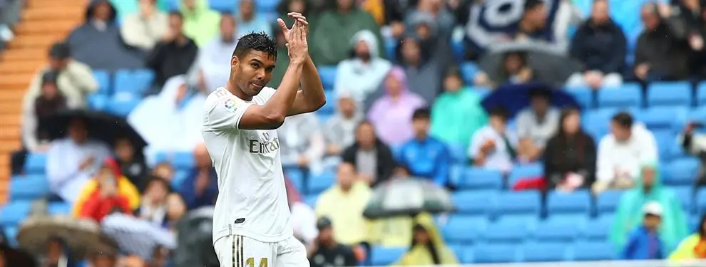 Hay rival para Casemiro: el Real Madrid recibe una llamada inesperada