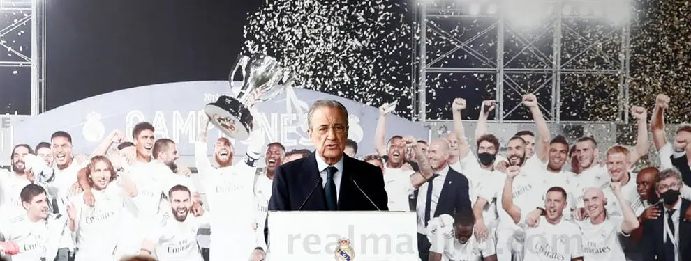 Florentino Pérez le echa en cara a la afición su disputa con este galáctico