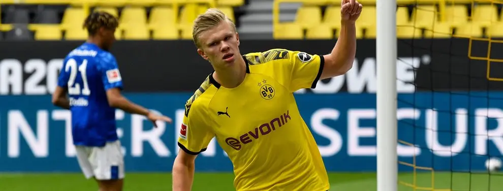 Haaland y él: la temible delantera de futuro que el Borussia Dortmund tiene