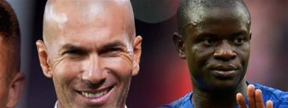 Zidane sonríe y Florentino saca el cheque: Kanté se borra del Chelsea