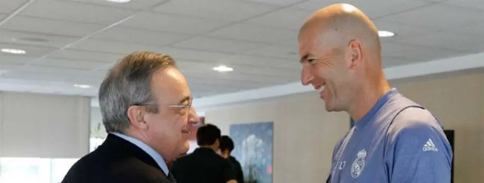 ¡Fichaje sorpresa para Zidane! El jugador que Florentino Pérez le trae