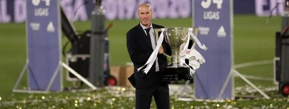 Zidane no lo ve mal: el tapado del Real Madrid para el centro del campo