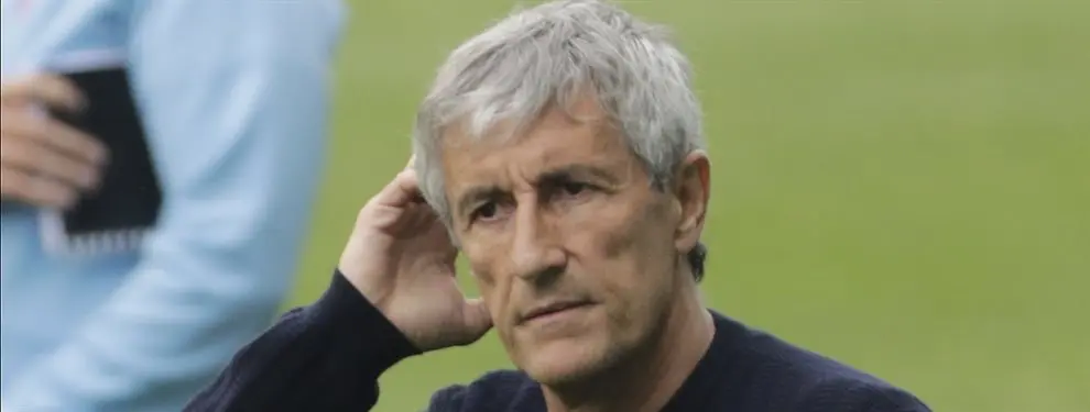 Setién se lo apunta: el nombre sorpresa para reforzar la defensa del Barça