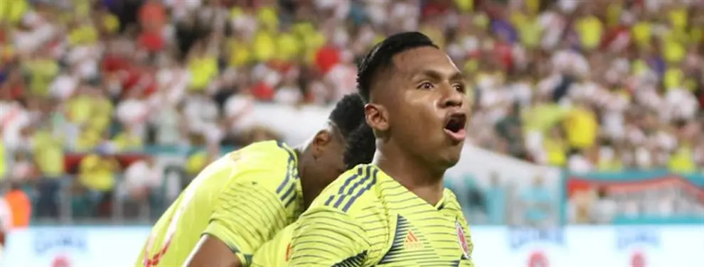 El 9 colombiano que renunció a jugar en Madrid elige equipo en Europa
