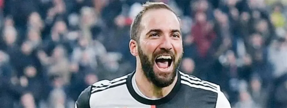 Gonzalo Higuaín se va de la Juventus y ya sabe quién será su sustituto