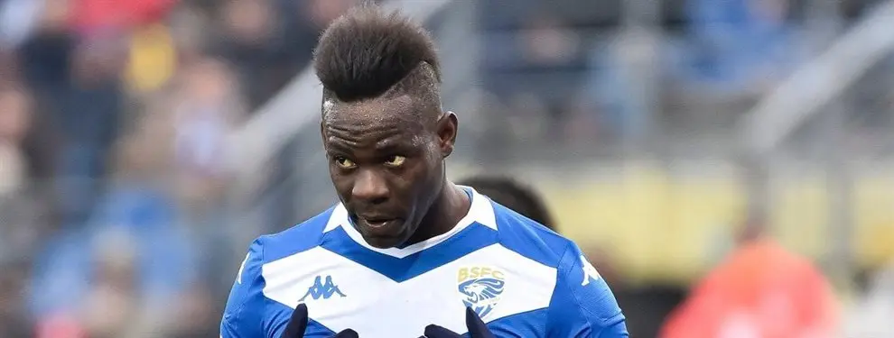 ¡Mario Balotelli encuentra nuevo club! Y abandona la Serie A