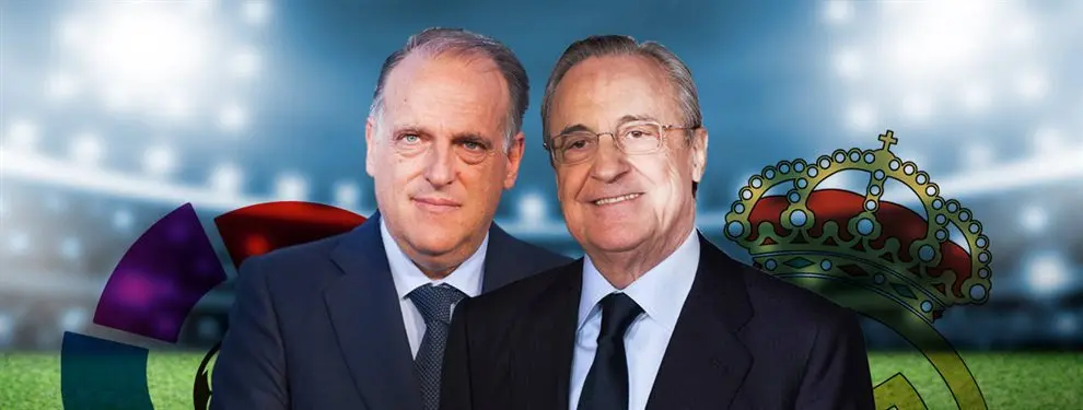 Florentino llama a Tebas de urgencia. LaLiga peligra y sería el caos total