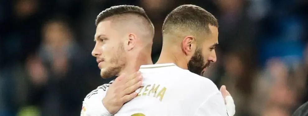 Florentino pone fin al culebrón, a Italia: “Karim y Jovic, por delante”