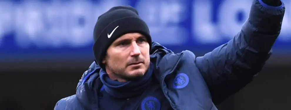 No aguanta a Frank Lampard: la pieza del Chelsea que se ofrece a Zidane