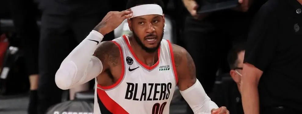 Melo reta a LeBron, los Lakers huelen el desastre y el campeón se agiganta