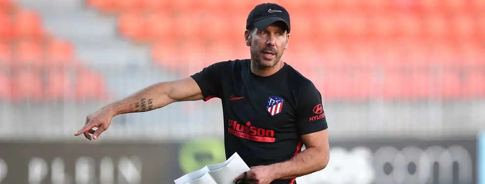 Simeone intenta convencerle: el titular del Atlético con un ofertón
