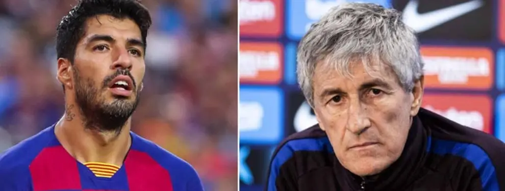 Setién no se lo cree. Luis Suárez en la agenda de un equipo Champions