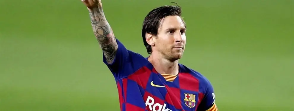 Messi lo contempla: la alternativa bomba para el ataque del Barça