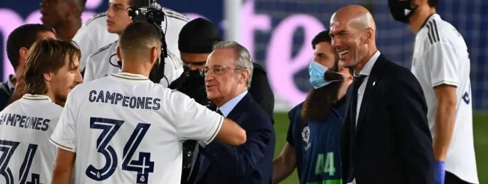 Lío grande entre Zidane y Florentino Pérez por la venta de este crack