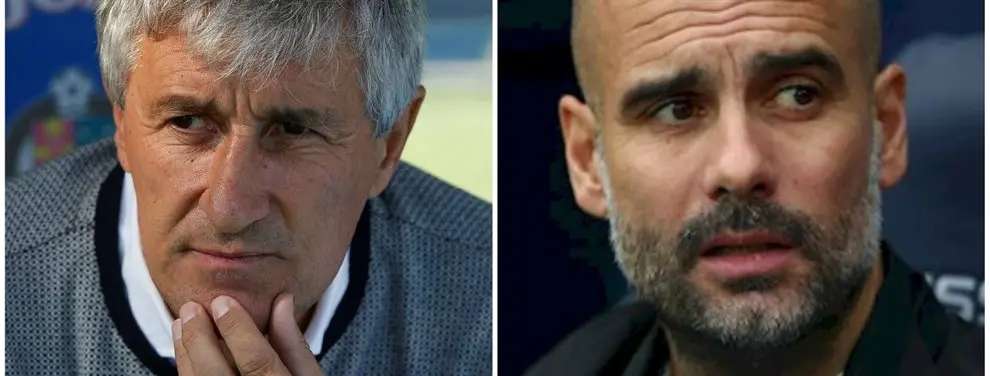 Quique Setién sueña con el fichaje del ojito derecho de Guardiola