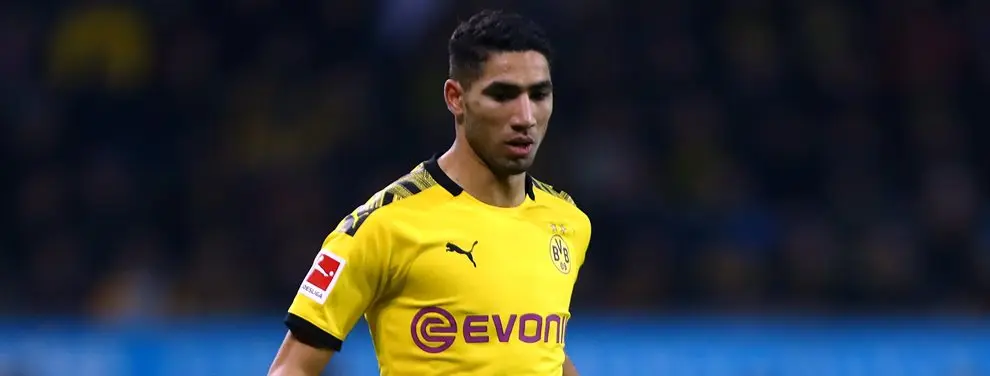 Repetirán la ‘fórmula Achraf’: la cesión que Zidane pacta con el Dortmund