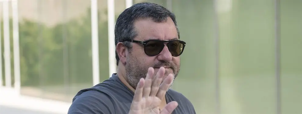 Mino Raiola lo ofrece a Barça y Real Madrid: fichaje a precio de risa
