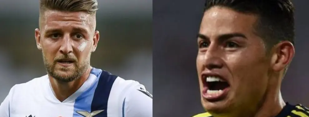 Florentino Pérez abre el plan B de James Rodríguez: intercambio bomba