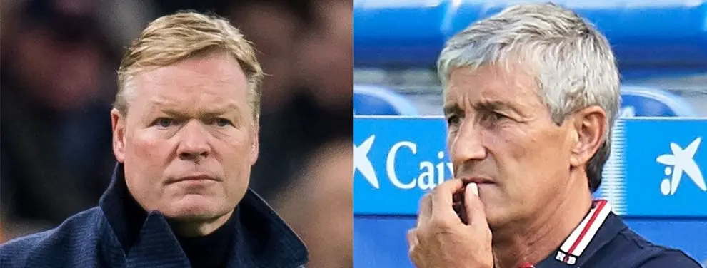 Por si falla Koeman: la alternativa para relevar a Setién en el Barça