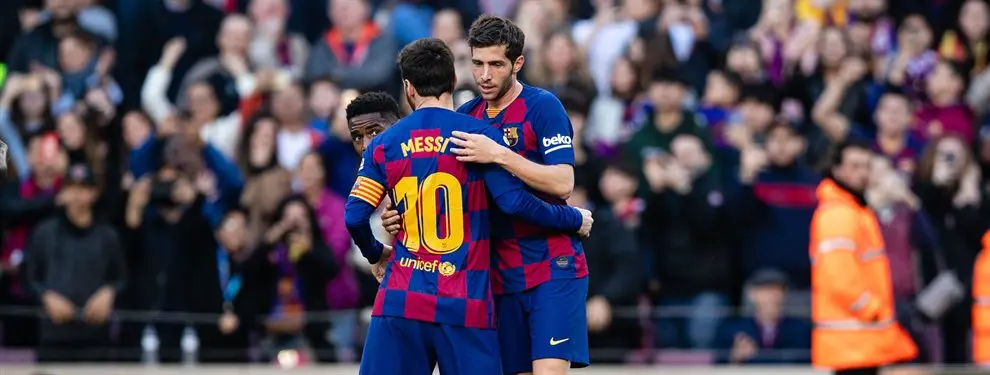 Leo Messi pone sobre la mesa el nombre del sustituto de Sergi Roberto