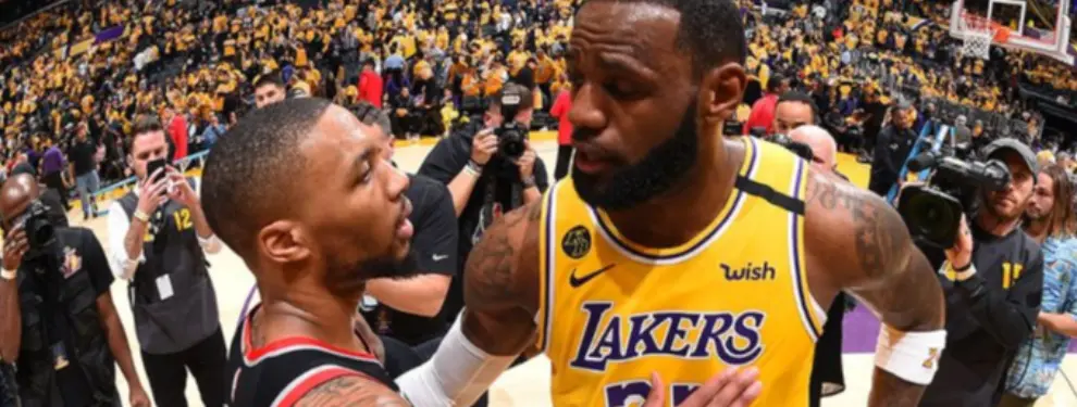 Se veía venir: LeBron James está hundido y Kawhi ya se frota las manos