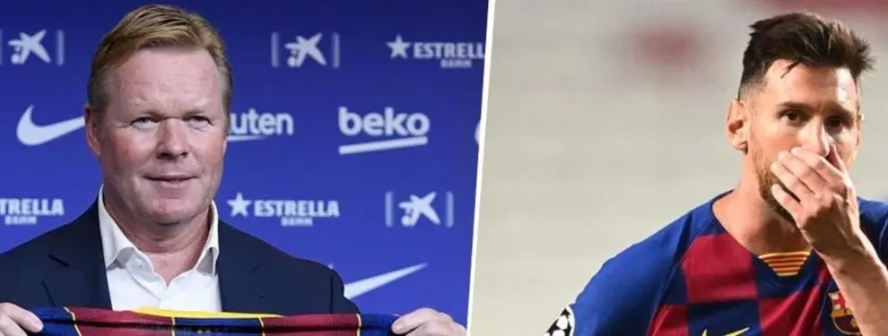 ¡Messi alucina! Este es el primer descarte de Ronald Koeman