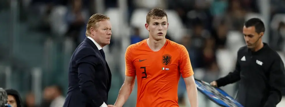 El central holandés que se le escapa al Barça de Koeman. ¡Se va al Chelsea!