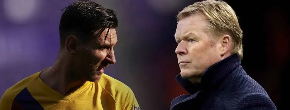 Ronald Koeman toma una decisión sobre Leo Messi: Ronald Koeman toma una decisión sobre Leo Messi: