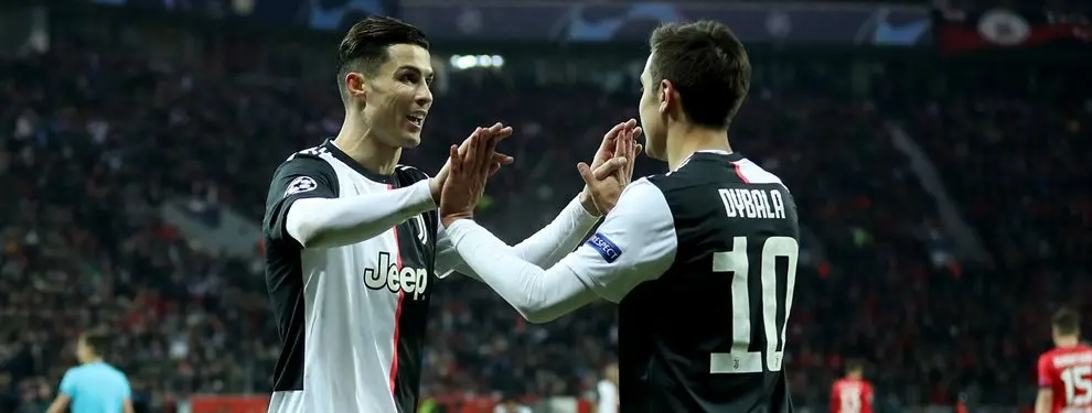 Jugará con Cristiano Ronaldo y Dybala: plantón a Zidane y al Real Madrid