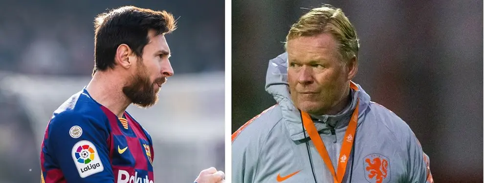 Messi ya conoce el plan de Koeman: ¡Quiere cambiarlo de posición!