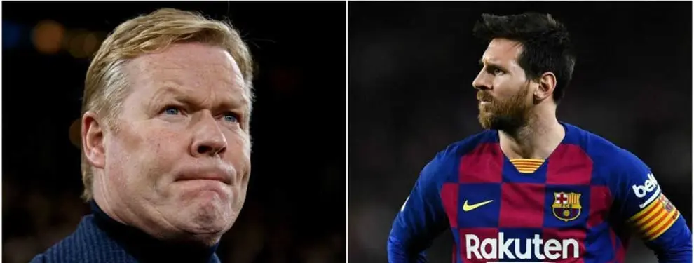 El detalle de la charla de Messi con Koeman que lo saca del Barça
