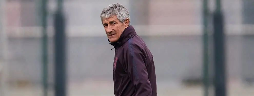 Era un deseo de Quique Setién (y el Barça cierra su venta)