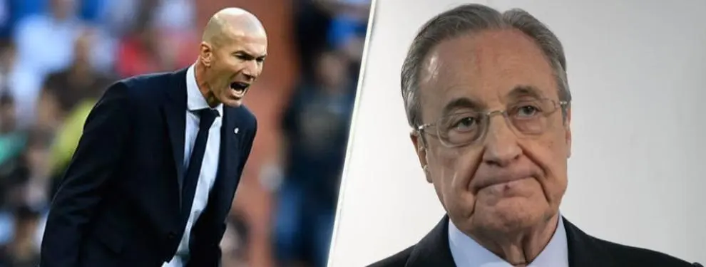 Florentino echa al protegido de Zidane: “lo siento, tiene que salir”