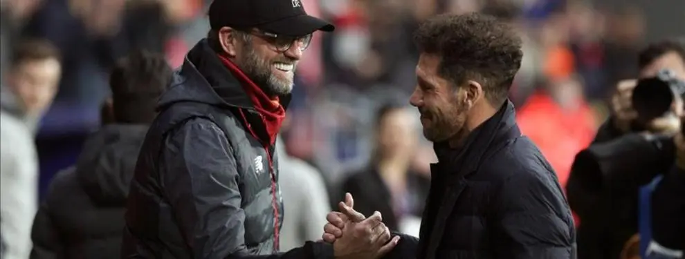 Klopp apunta al Atlético y Simeone tiene sustituto para este crack