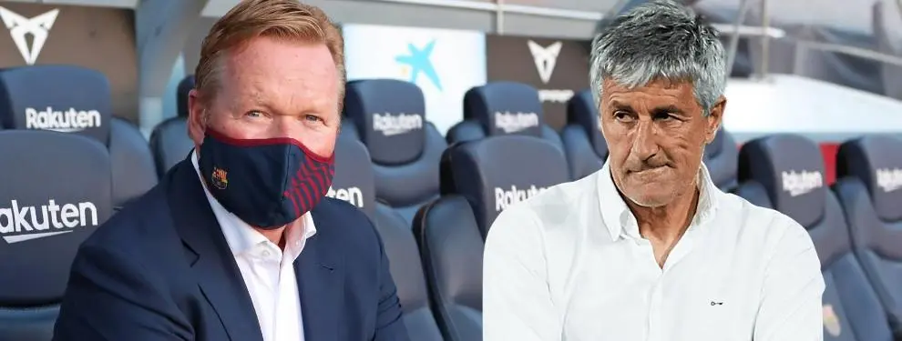 Estaba atado, era un fichaje de Setién, y Koeman lo ha descartado