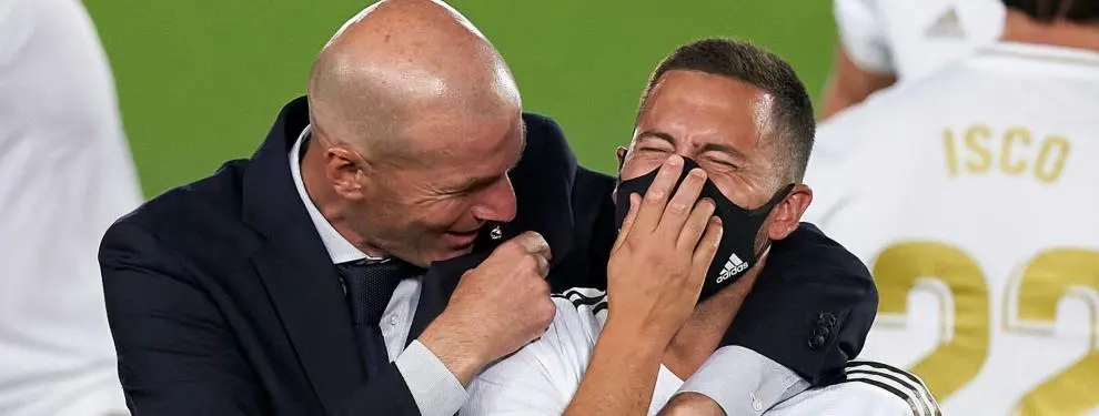 Reunión secreta de Zidane con Hazard: se lo dice y le avisa