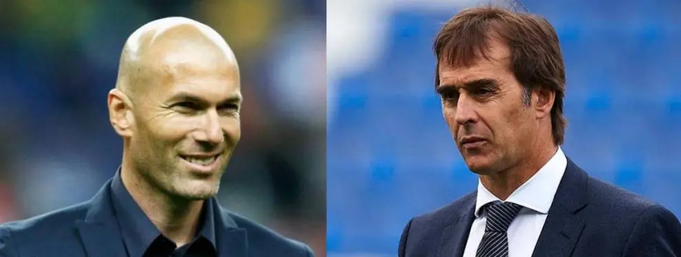 Julen Lopetegui pide a un tapado en la agenda de Zidane