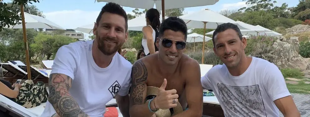 Leo Messi a Luis Suárez: “si me obligan a quedarme, lo haré”
