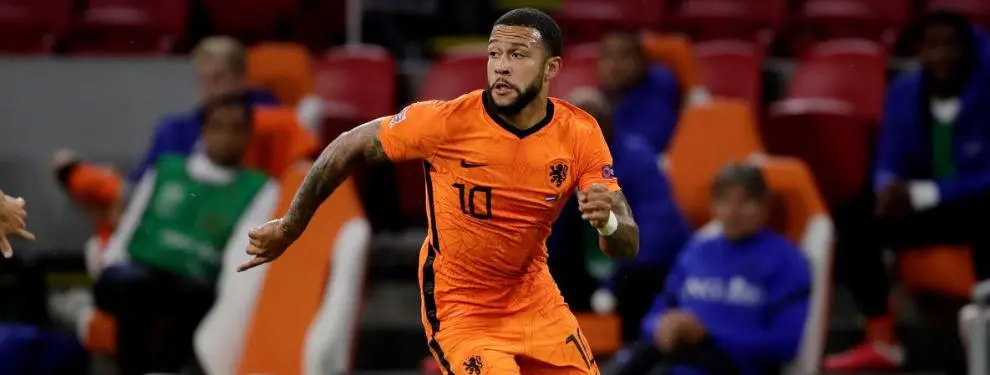 Si llega Depay, se va: problema gordo para Ronald Koeman