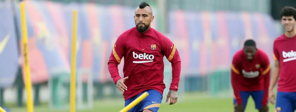 El Barça pide un jugador al Inter por Arturo Vidal (y Conte no acepta)